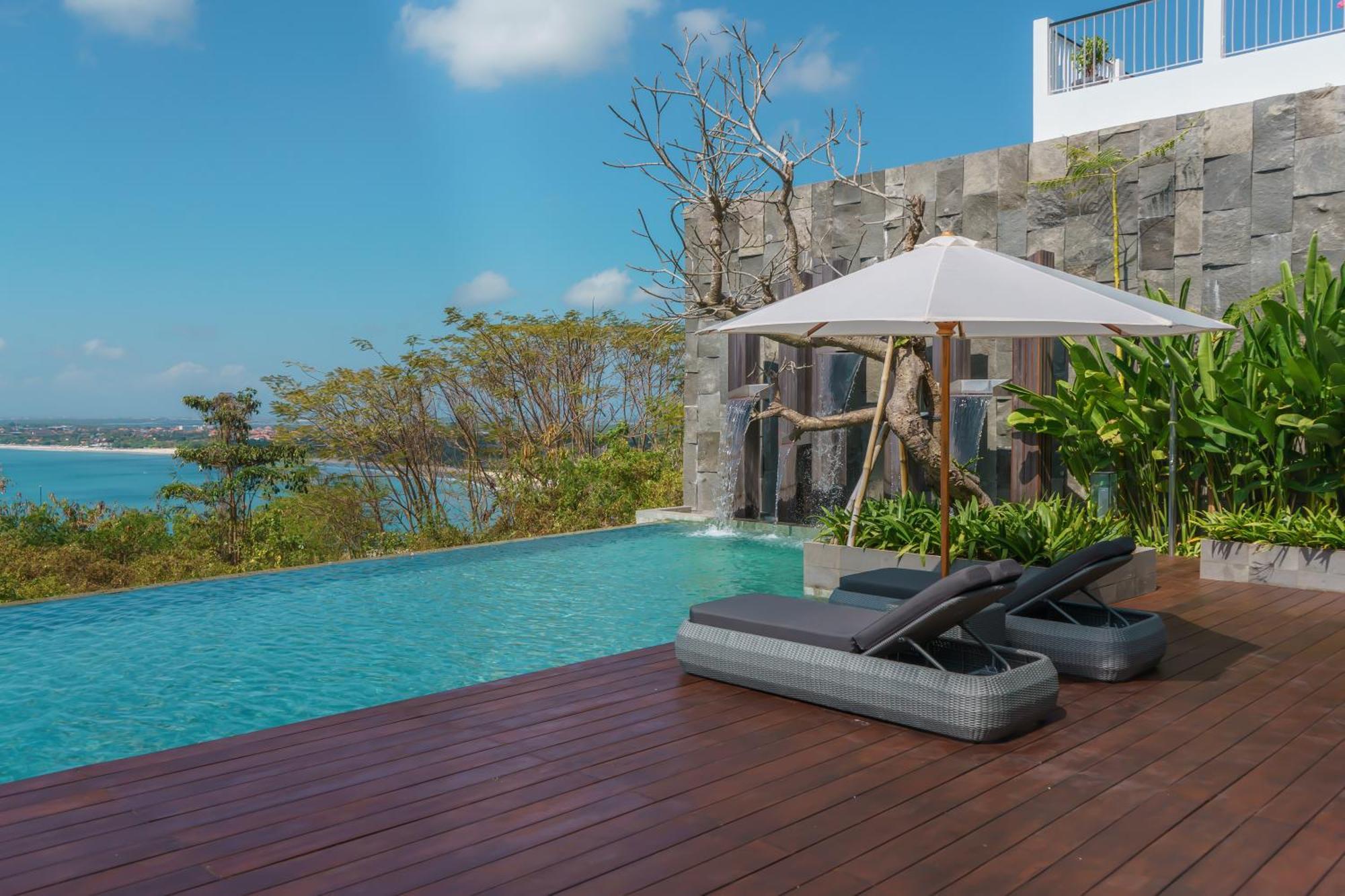 Beyond The Sea - Luxe Sea View Villa In Jimbaran Eksteriør billede