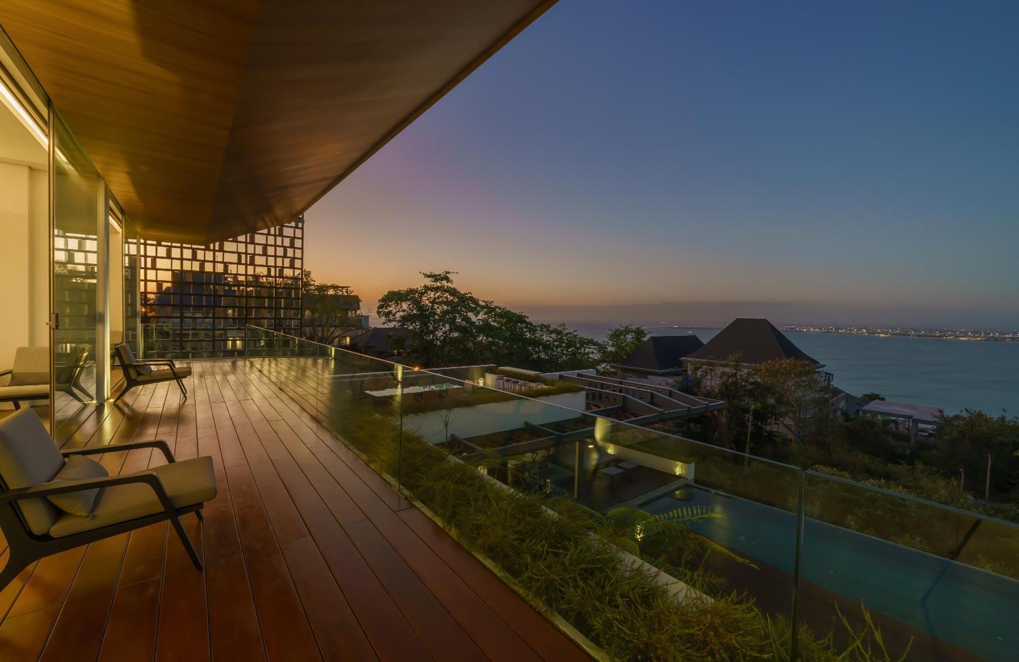 Beyond The Sea - Luxe Sea View Villa In Jimbaran Eksteriør billede