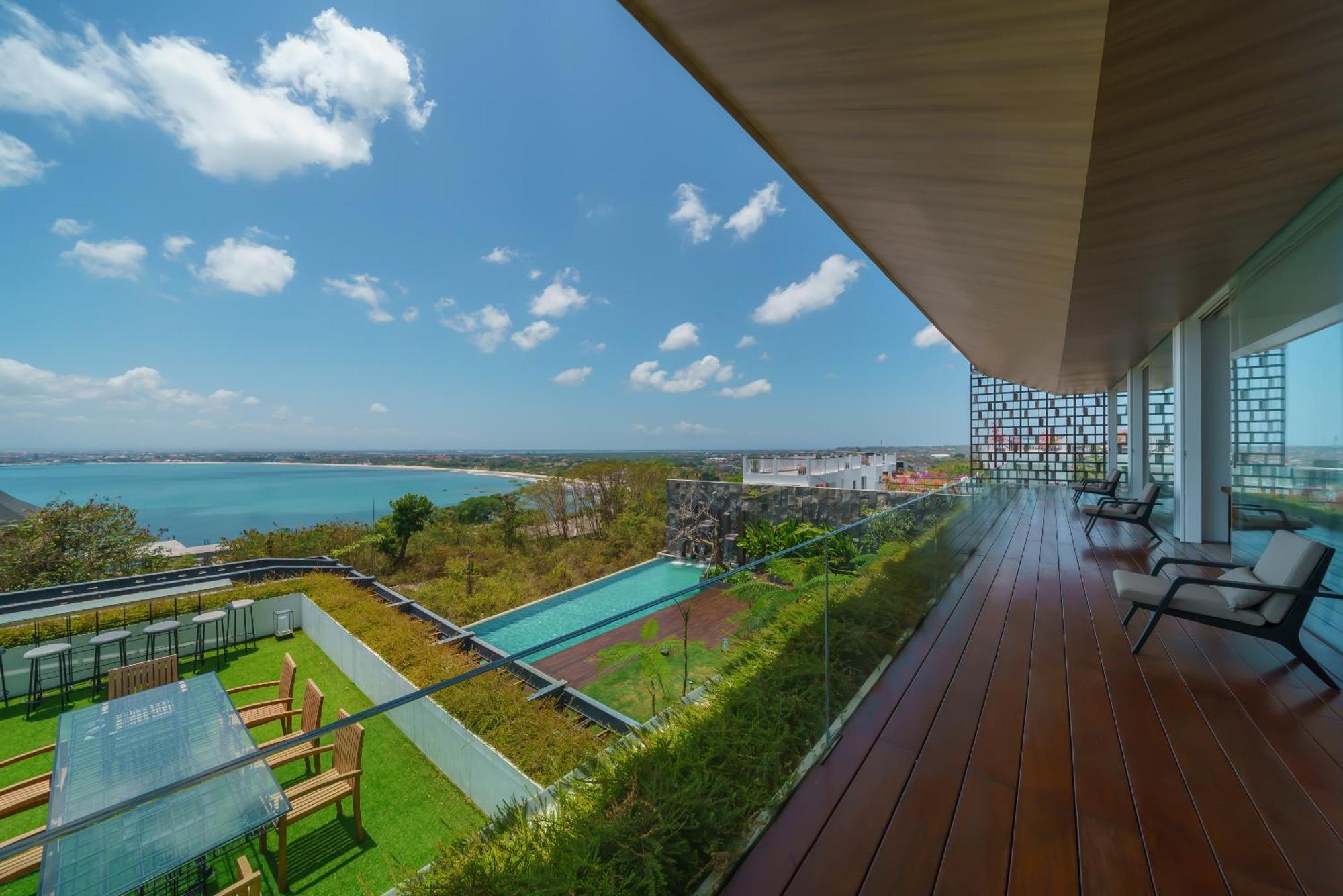 Beyond The Sea - Luxe Sea View Villa In Jimbaran Eksteriør billede