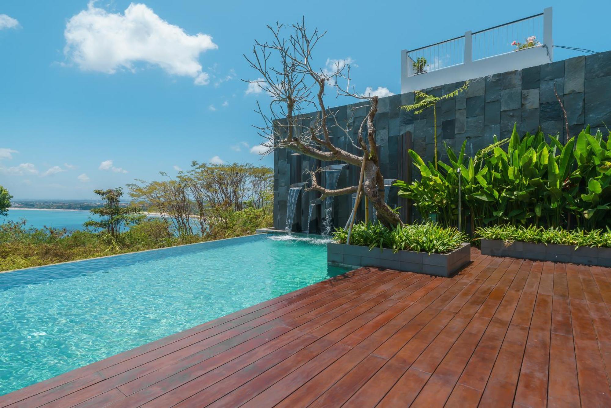 Beyond The Sea - Luxe Sea View Villa In Jimbaran Eksteriør billede