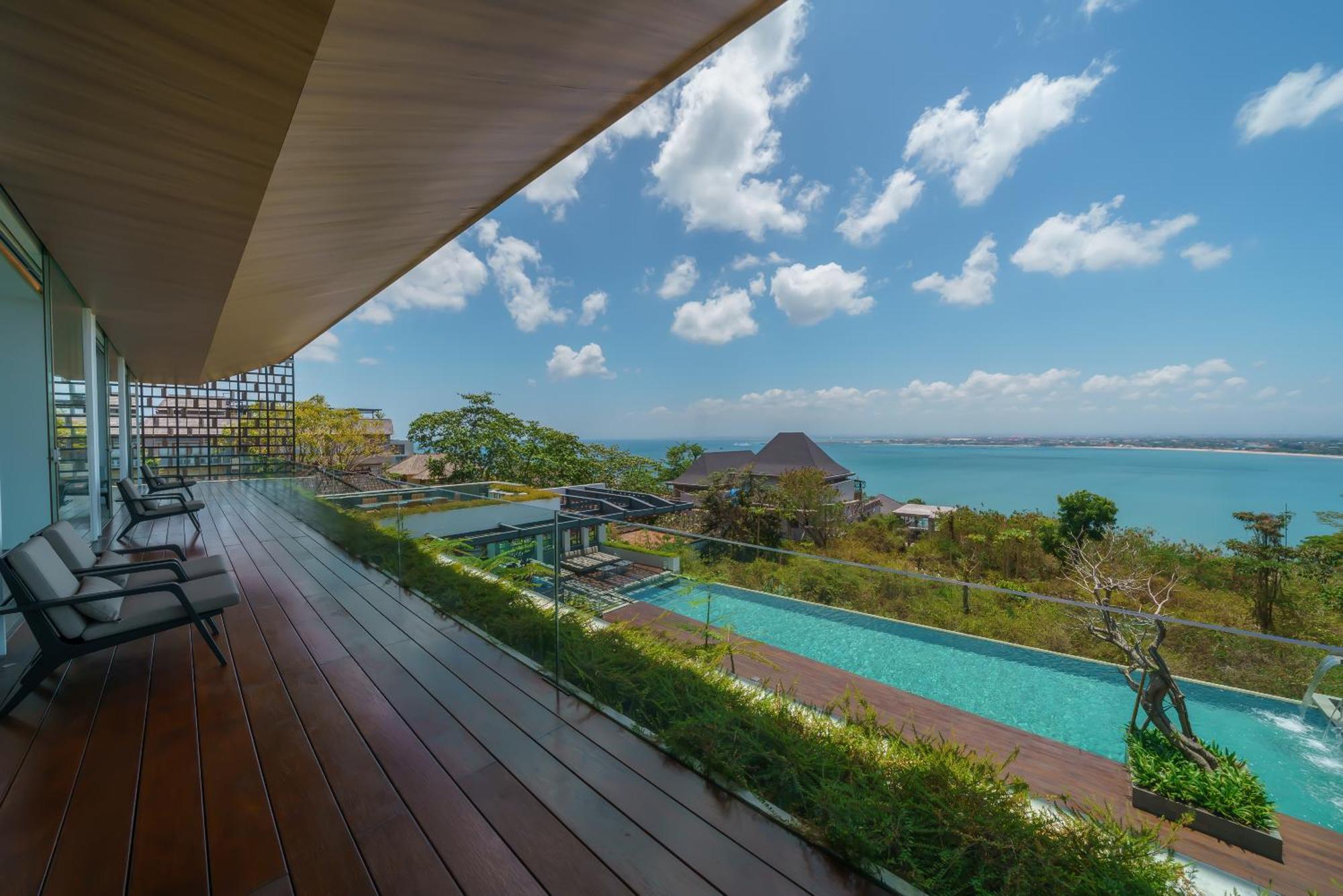Beyond The Sea - Luxe Sea View Villa In Jimbaran Eksteriør billede