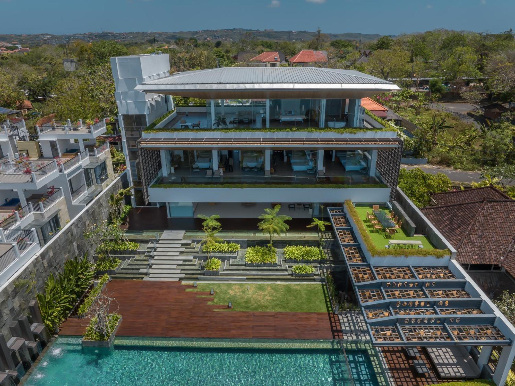 Beyond The Sea - Luxe Sea View Villa In Jimbaran Eksteriør billede